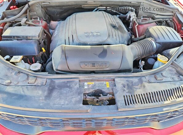1C4SDHCT4NC101596 2022 DODGE DURANGO Red ძრავის განყოფილების ხედი