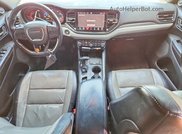 1C4SDHCT4NC101596 2022 DODGE DURANGO Red წინა პანელის ხედი