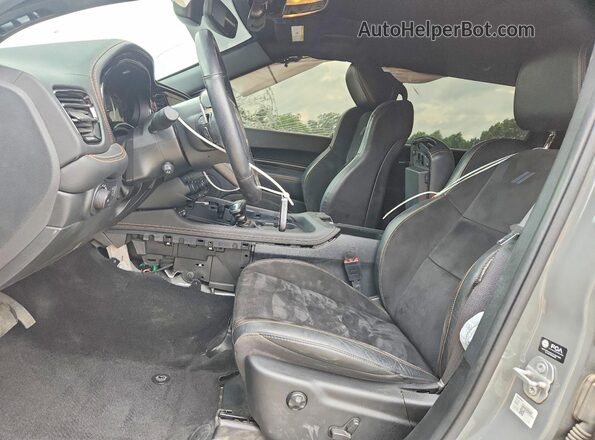 1C4SDHCT4NC229286 2022 DODGE DURANGO Gray წინა სალონის ხედი