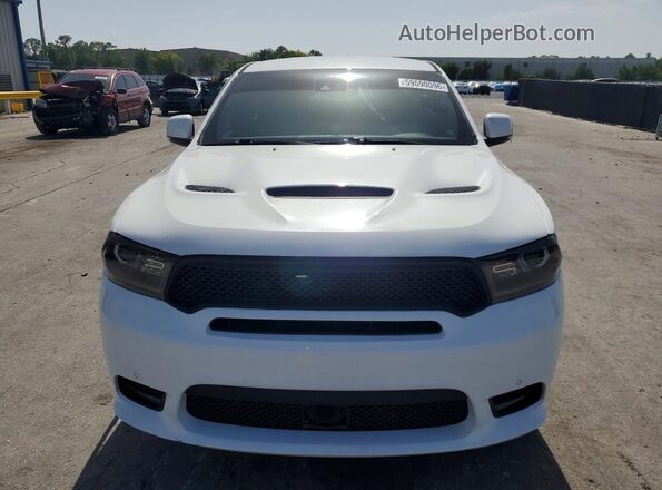 1C4SDHCT5JC132771 2018 DODGE DURANGO Белый Вид спереди