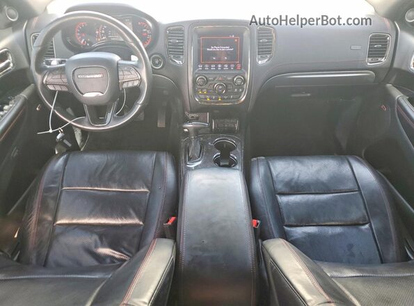 1C4SDHCT5JC132771 2018 DODGE DURANGO Белый Вид панели приборов