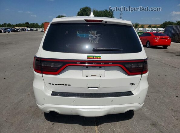1C4SDHCT5JC132771 2018 DODGE DURANGO Белый Вид сзади