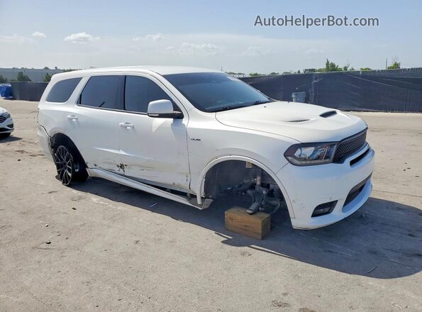 1C4SDHCT5JC132771 2018 DODGE DURANGO Белый Передняя правая четверть