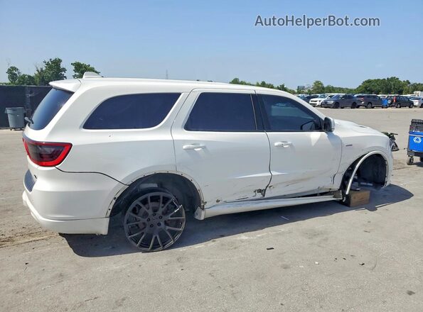 1C4SDHCT5JC132771 2018 DODGE DURANGO Белый Задняя правая четверть