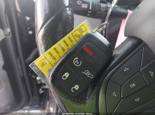1C4SDHCT5LC259569 2020 DODGE DURANGO Black Dashboard view