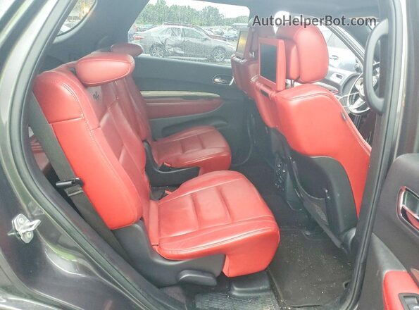 1C4SDHCT6HC648096 2017 DODGE DURANGO Gray უკანა სალონის ხედი