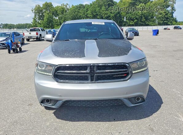 1C4SDHCT6HC675329 2017 DODGE DURANGO Silver Front view