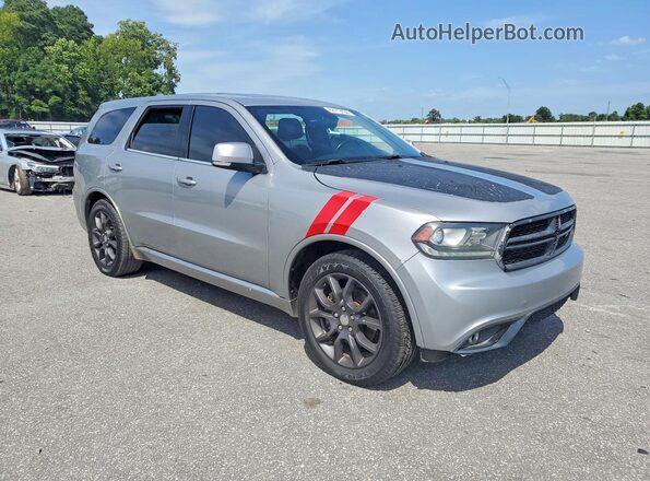 1C4SDHCT6HC675329 2017 DODGE DURANGO Silver Front right