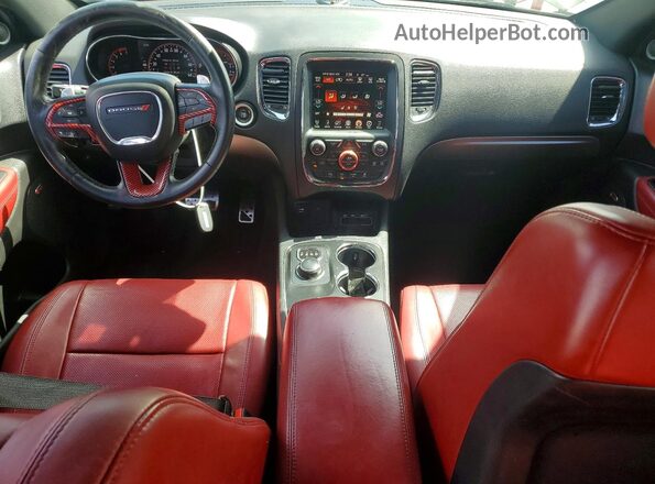 1C4SDHCT6HC675329 2017 DODGE DURANGO Silver Dashboard view
