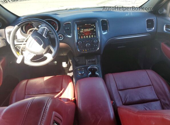 1C4SDHCT6HC950729 2017 DODGE DURANGO White Առջևի վահանակի տեսք