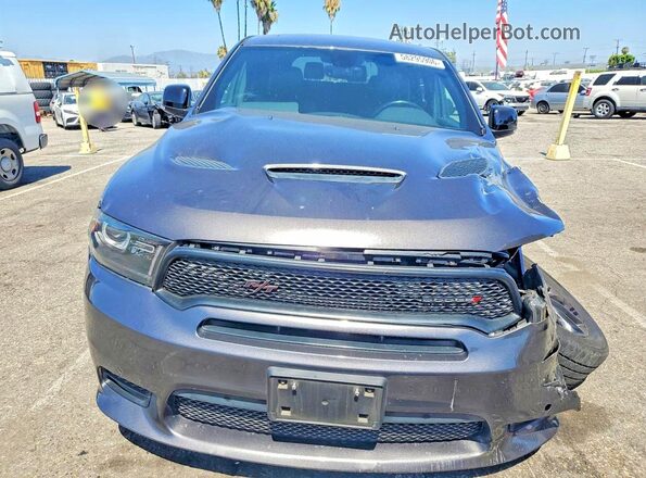 1C4SDHCT6JC289919 2018 DODGE DURANGO Gray Դիմացի տեսք