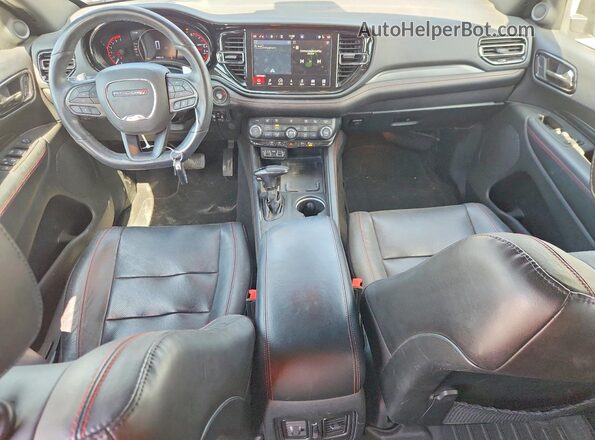 1C4SDHCT6PC567498 2023 DODGE DURANGO Black Dashboard view