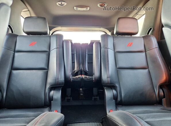 1C4SDHCT6PC567498 2023 DODGE DURANGO Black Rear seats view