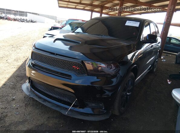 1C4SDHCT7JC404625 2018 DODGE DURANGO Black Առջևի ձախ երեք քառորդ տեսարան
