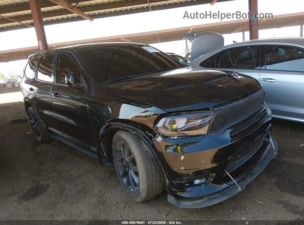 1C4SDHCT7JC404625 2018 DODGE DURANGO Black Դիմացի տեսք