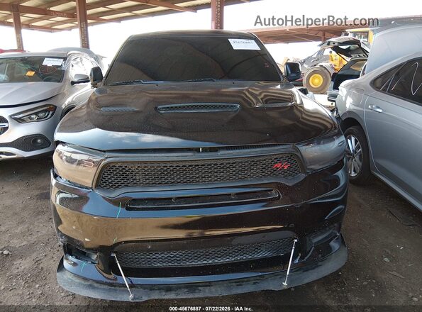 1C4SDHCT7JC404625 2018 DODGE DURANGO Black Սարքավորումների վահանակի տեսք
