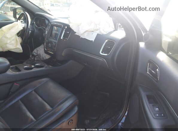 1C4SDHCT7LC223334 2020 DODGE DURANGO Black Front interior view