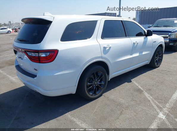 1C4SDHCT7MC608829 2021 DODGE DURANGO White Rear right
