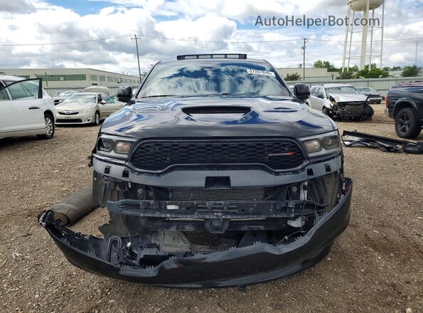 1C4SDHCT8JC114717 2018 DODGE DURANGO Black Դիմացի տեսք