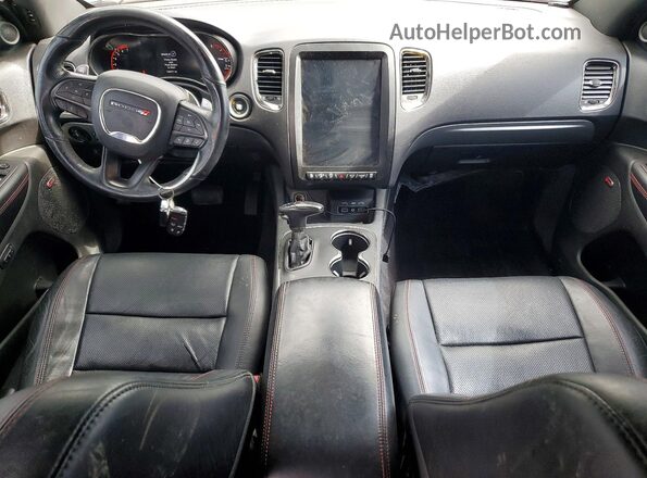1C4SDHCT8JC114717 2018 DODGE DURANGO Black Առջևի վահանակի տեսք