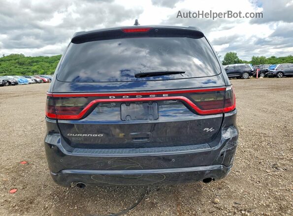 1C4SDHCT8JC114717 2018 DODGE DURANGO Black Հետևի տեսք