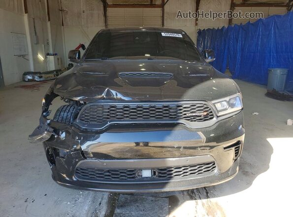 1C4SDHCT8MC836662 2021 DODGE DURANGO Black Вид спереду