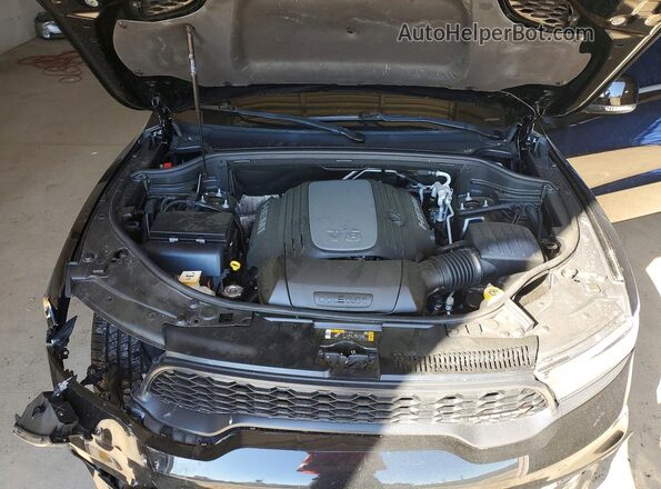 1C4SDHCT8MC836662 2021 DODGE DURANGO Black Вид підкапотного простору