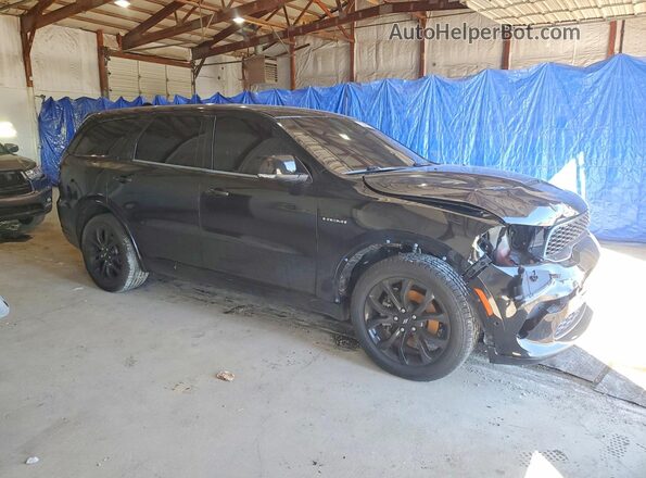 1C4SDHCT8MC836662 2021 DODGE DURANGO Black Передня права чверть