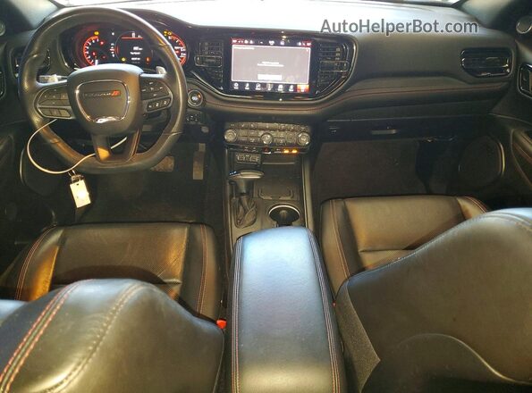 1C4SDHCT8MC836662 2021 DODGE DURANGO Black Вид панелі приладів