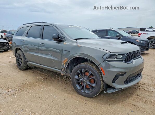 1C4SDHCT8PC672026 2023 DODGE DURANGO Gray Передня права чверть