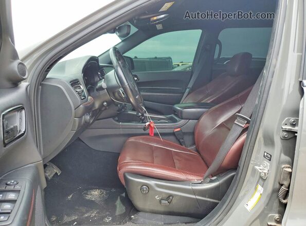 1C4SDHCT8PC672026 2023 DODGE DURANGO Gray Вид салону спереду