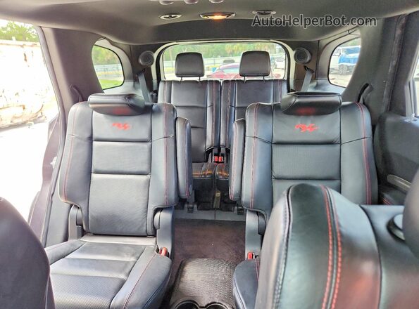 1C4SDHCT9GC322758 2016 DODGE DURANGO Gray Widok tylnych siedzeń