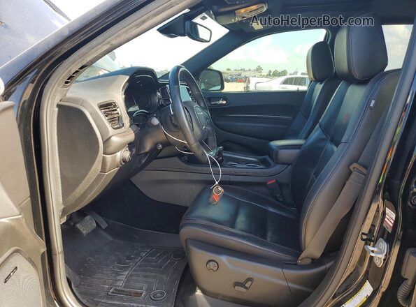1C4SDHCTXMC762029 2021 DODGE DURANGO Black Вид салону спереду