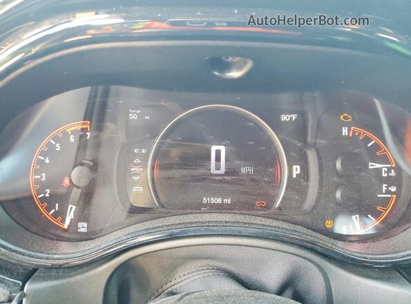 1C4SDHCTXMC762029 2021 DODGE DURANGO Black Вид щитка приладів