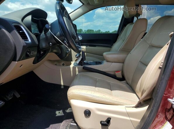 1C4SDHET2JC247874 2018 DODGE DURANGO Burgundy Սալոնի դիմացի տեսք