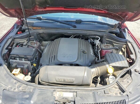 1C4SDHET2JC247874 2018 DODGE DURANGO Burgundy Շարժիչի բաժամունքի տեսք