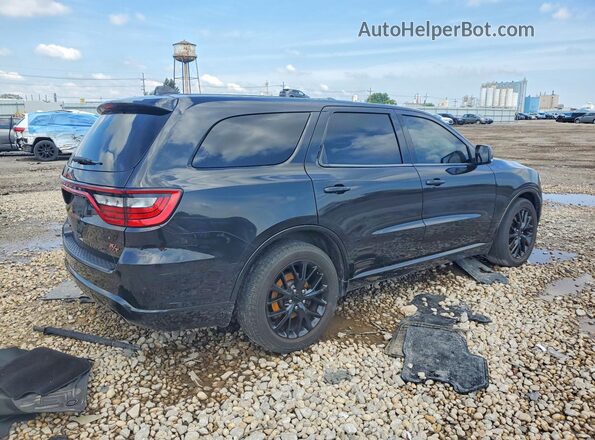 1C4SDJCT0GC347345 2016 DODGE DURANGO Черный Задняя правая четверть