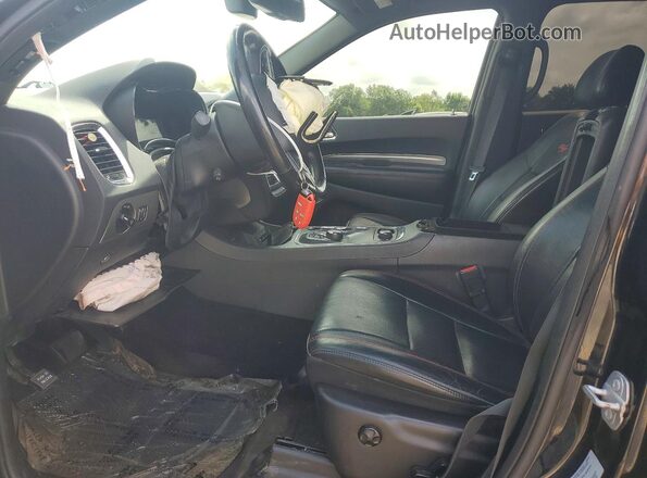 1C4SDJCT0GC347345 2016 DODGE DURANGO Черный Вид салона спереди