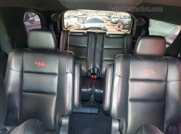 1C4SDJCT0GC347345 2016 DODGE DURANGO Черный Вид задних сидений
