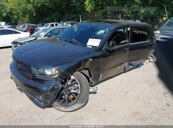 1C4SDJCT0GC362525 2016 DODGE DURANGO Черный Передняя левая четверть