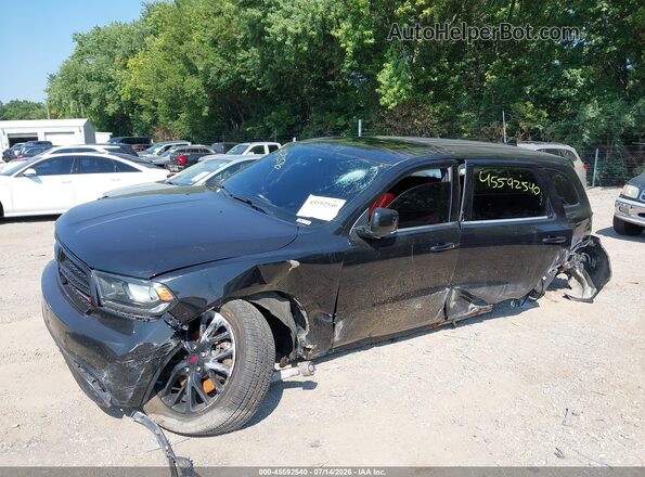 1C4SDJCT0GC362525 2016 DODGE DURANGO Черный Вид спереди