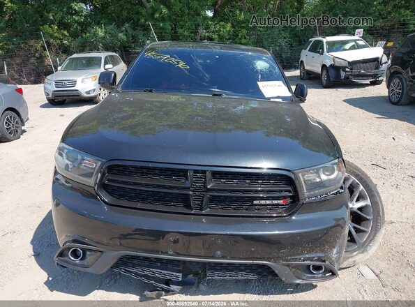 1C4SDJCT0GC362525 2016 DODGE DURANGO Черный Вид щитка приборов