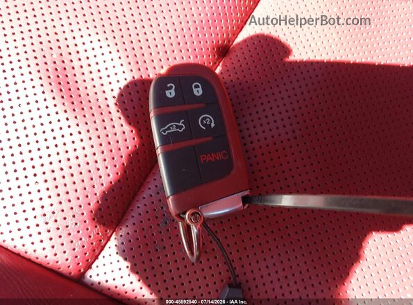 1C4SDJCT0GC362525 2016 DODGE DURANGO Черный Вид панели приборов