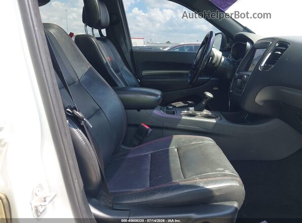 1C4SDJCT0JC498130 2018 DODGE DURANGO Белый Вид салона спереди