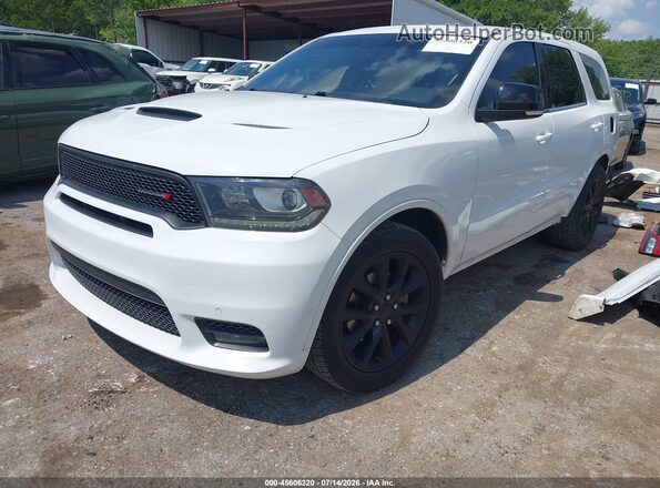 1C4SDJCT0JC498130 2018 DODGE DURANGO Белый Передняя левая четверть