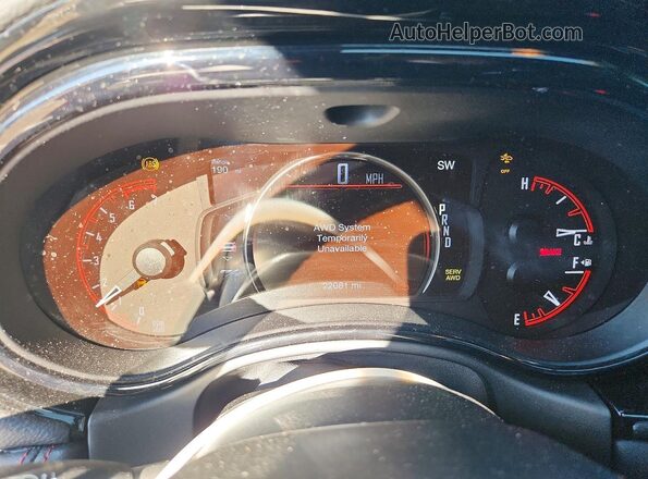 1C4SDJCT0RC102421 2024 DODGE DURANGO Burgundy Սարքավորումների վահանակի տեսք