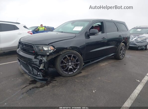 1C4SDJCT1GC385635 2016 DODGE DURANGO Black Vista tres cuartos delantera izquierda