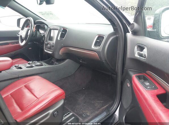 1C4SDJCT1GC385635 2016 DODGE DURANGO Black Vista interior delantera