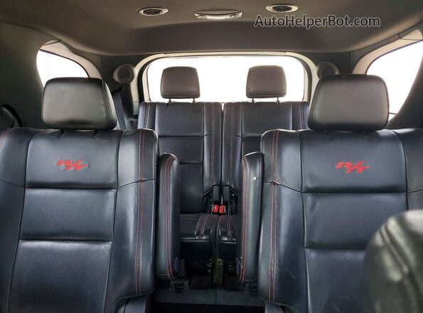 1C4SDJCT1HC666299 2017 DODGE DURANGO Black Vista de los asientos traseros