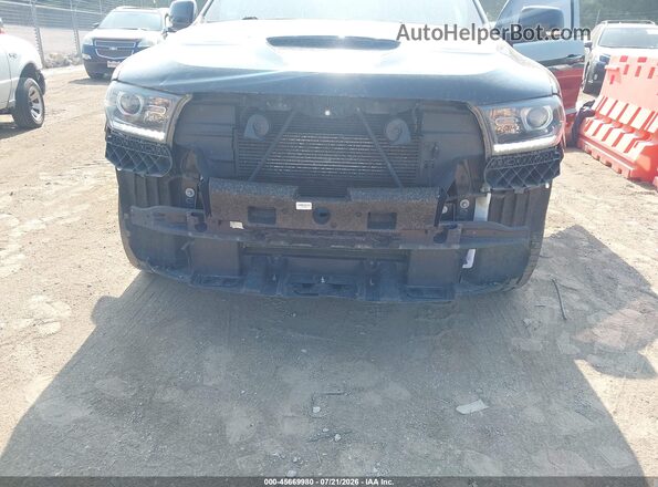 1C4SDJCT1JC213452 2018 DODGE DURANGO Black წინა ხედი